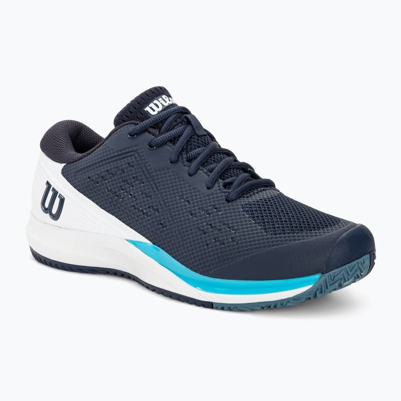 Încălțăminte de tenis pentru bărbați Wilson Rush Pro Ace navy blazer/wite/blue atoll