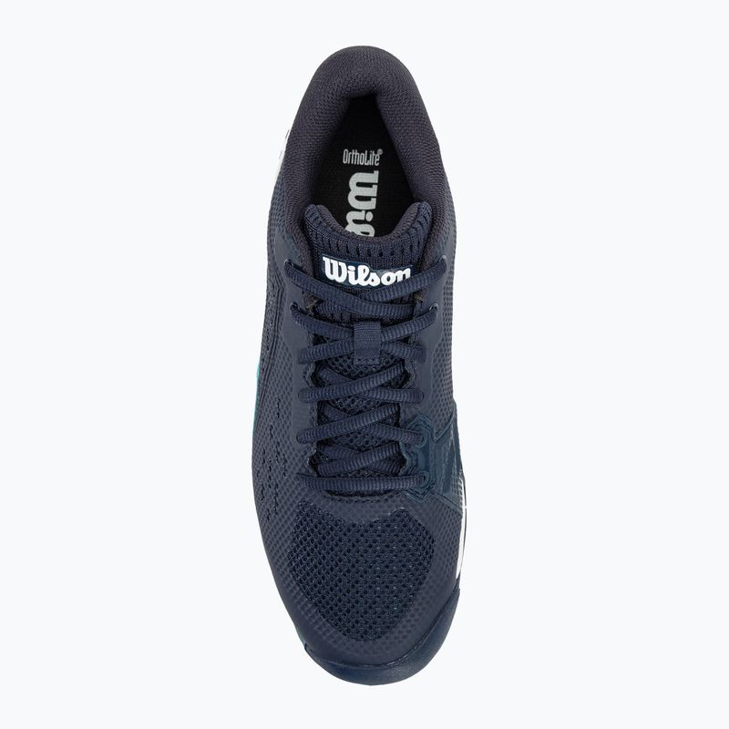 Încălțăminte de tenis pentru bărbați Wilson Rush Pro Ace navy blazer/wite/blue atoll 6