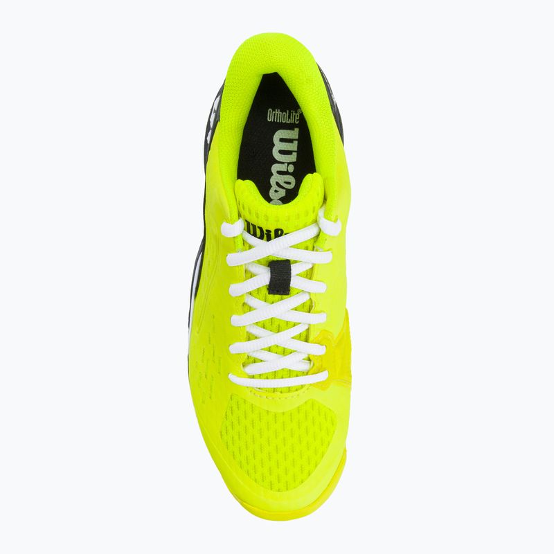 Wilson Rush Pro Ace Safety tenis pentru copii negru și galben WRS331140 6