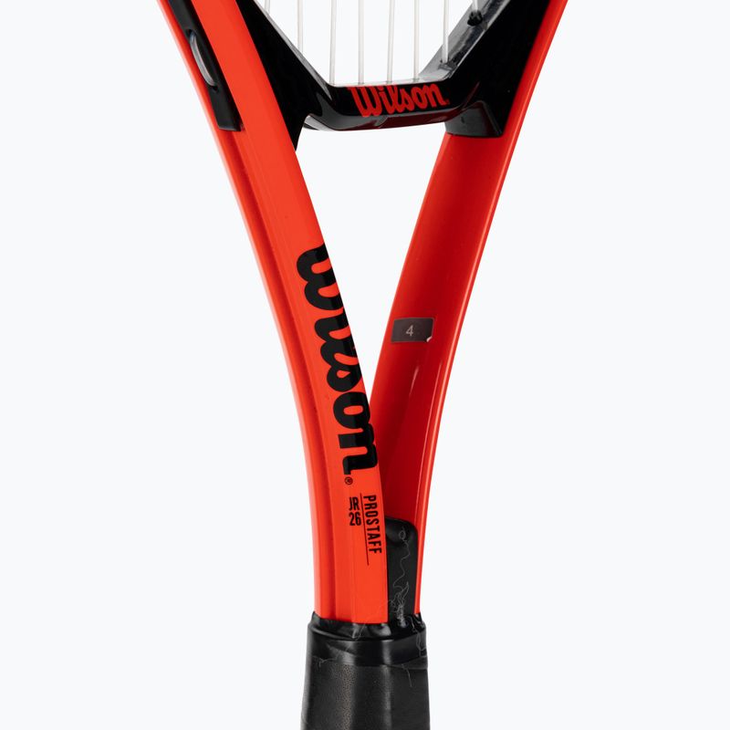 Rachetă de tenis Wilson Pro Staff Precision 26 roșu/negru pentru copii WR133610H 4