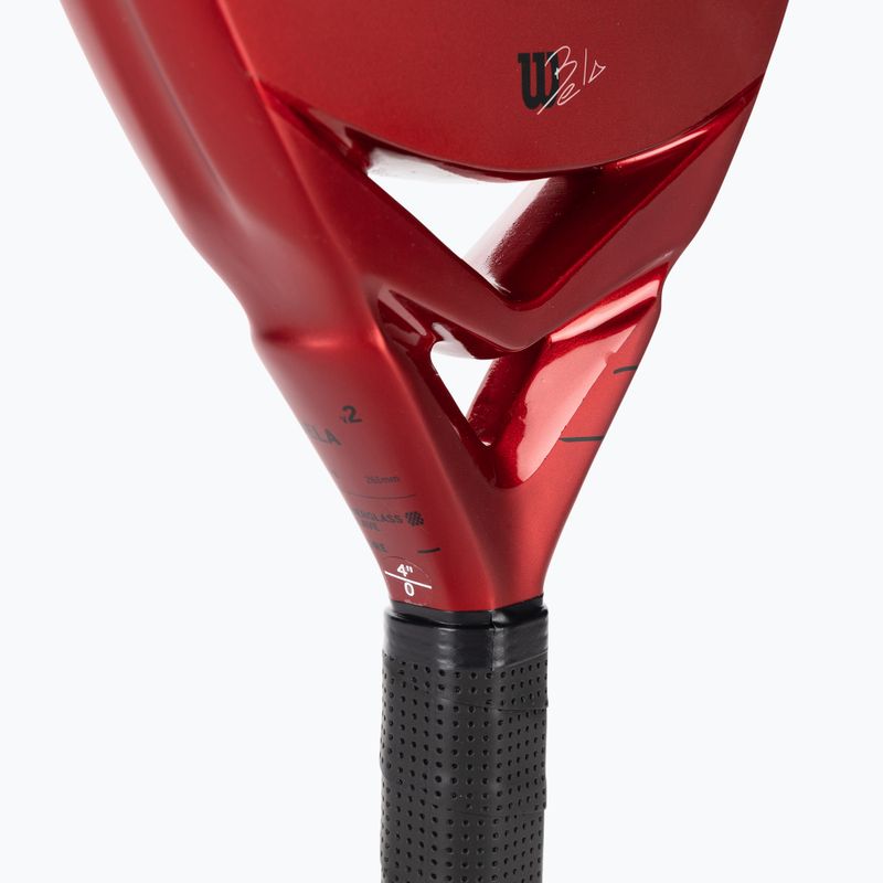 Rachetă de padel pentru copii Wilson Bela Junior V2 red/black 4
