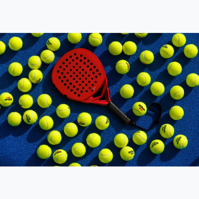 Rachetă de padel pentru copii Wilson Bela Junior V2 red/black 9