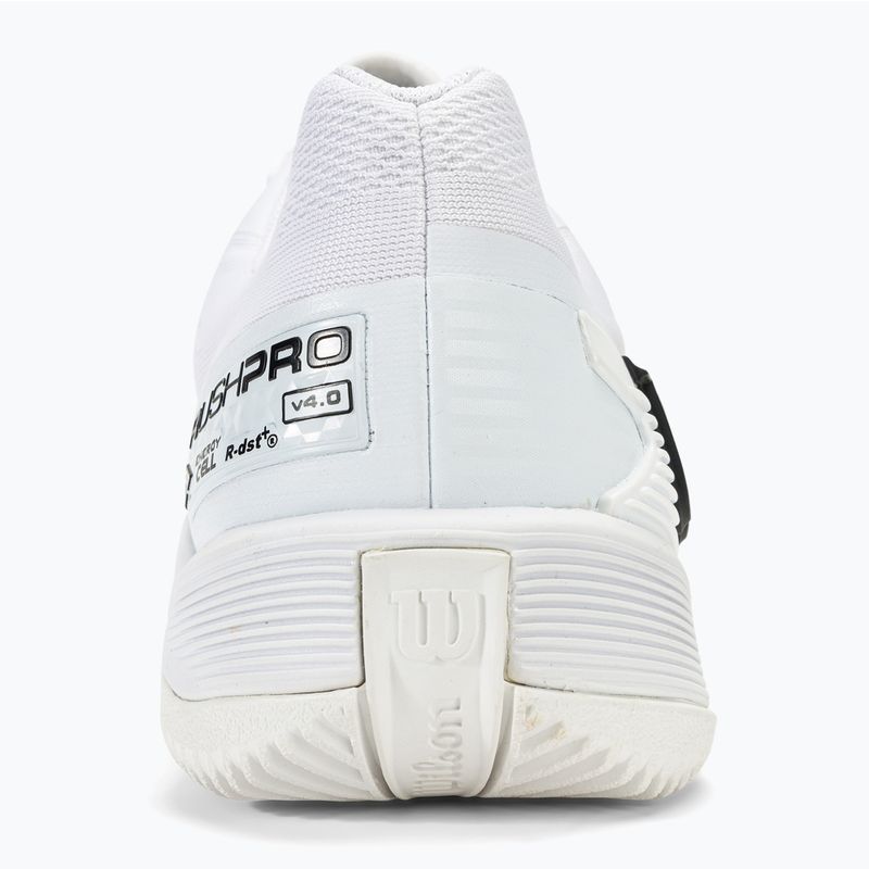 Încălțăminte de tenis pentru bărbați Wilson Rush Pro 4.0 white/white/black 6