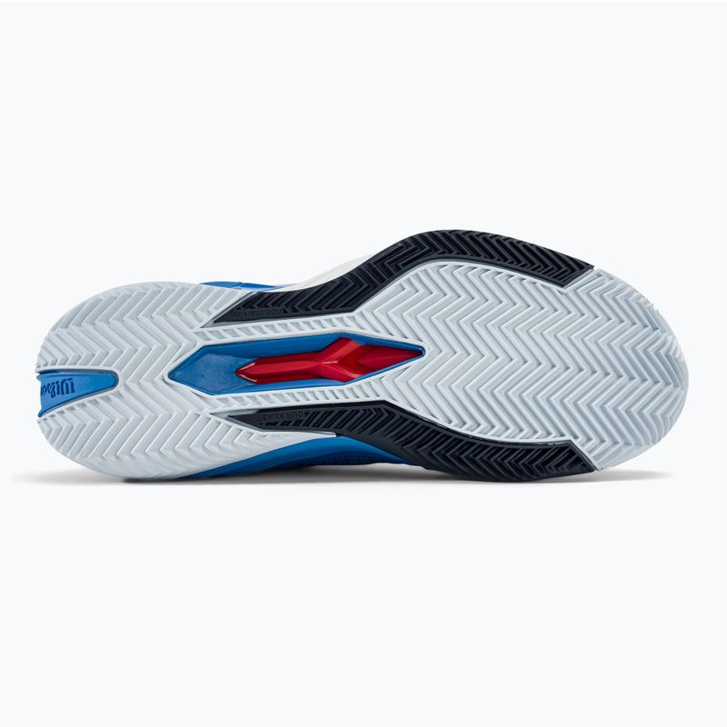 Încălțăminte de tenis pentru bărbați Wilson Rush Pro 4.0 Clay french blue/white/navy blazer 3