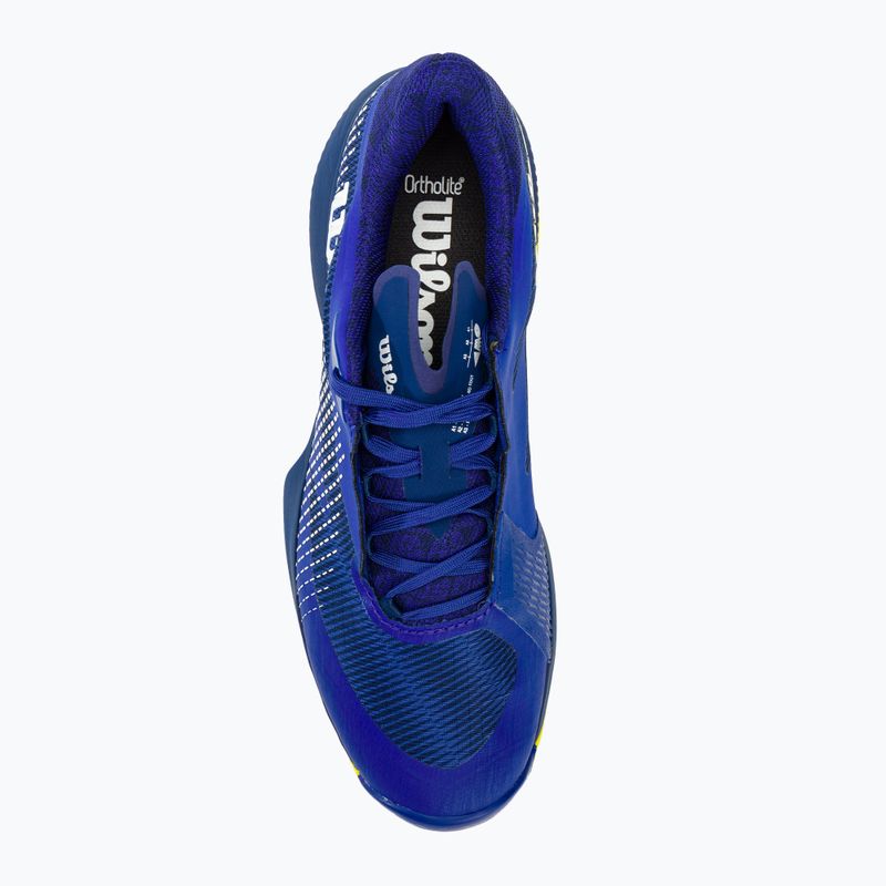 Încălțăminte de tenis pentru bărbați Wilson Kaos Swift 1.5 Clay bluing/sulphur spring/blue print 5