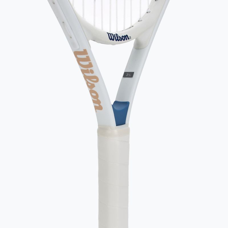 Set de tenis pentru copii Wilson Roland Garros Elite Kit 23 white/navy 4