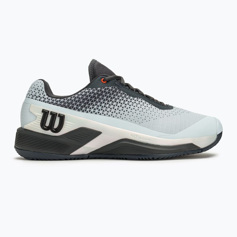 Încălțăminte de tenis pentru bărbați Wilson Rush Pro 4.0 Shift Clay ballad blue/ebony/orange tiger 2