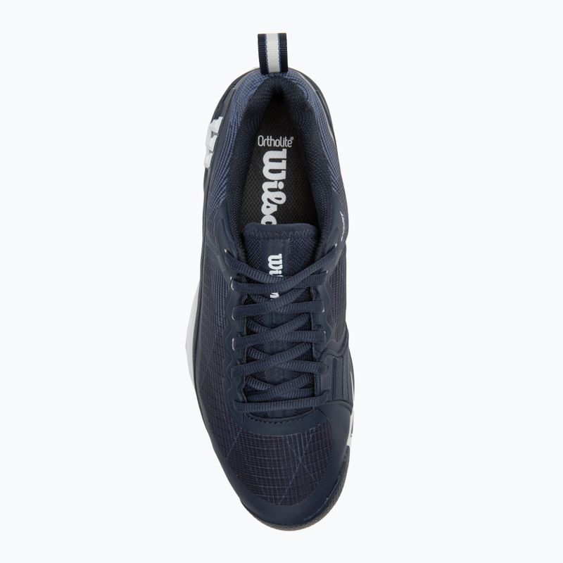 Încălțăminte de tenis pentru bărbați Wilson Rush Pro 4.5 Clay navy/blue 5