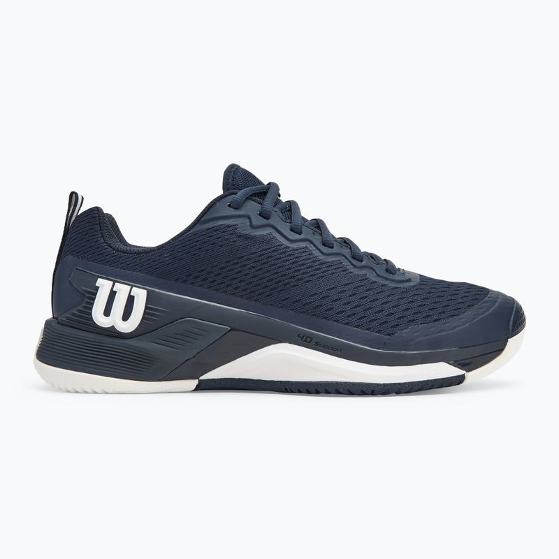 Pantofi de tenis pentru bărbați Wilson Rush Pro 4.5 navy blazer/ navy blazer/ alb 2