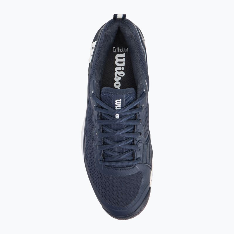 Pantofi de tenis pentru bărbați Wilson Rush Pro 4.5 navy blazer/ navy blazer/ alb 5