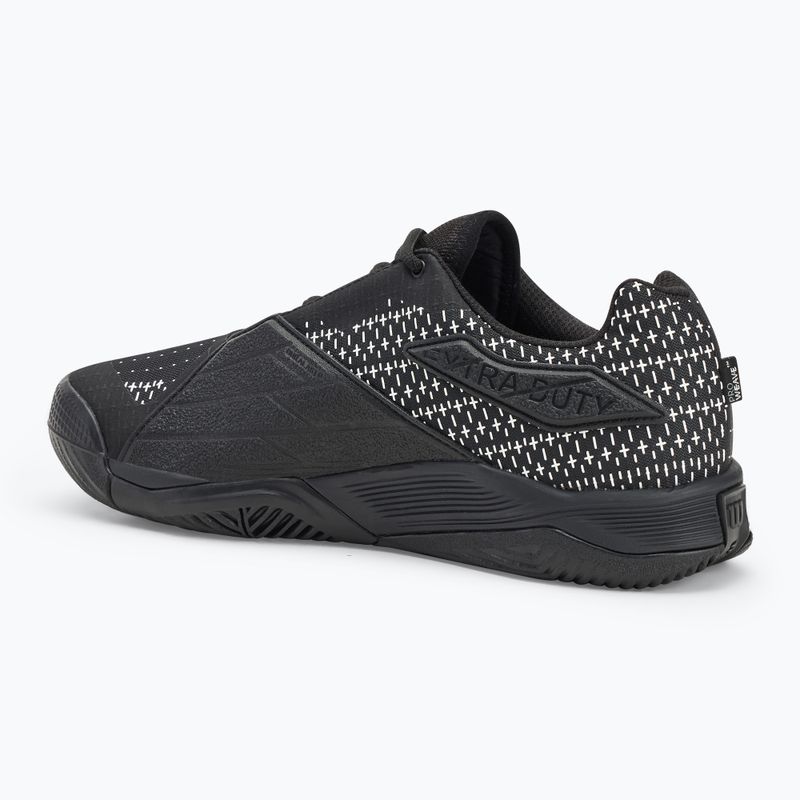 Pantofi de tenis pentru bărbați Wilson Rush Pro Extra Duty negru/ negru/ alb 3