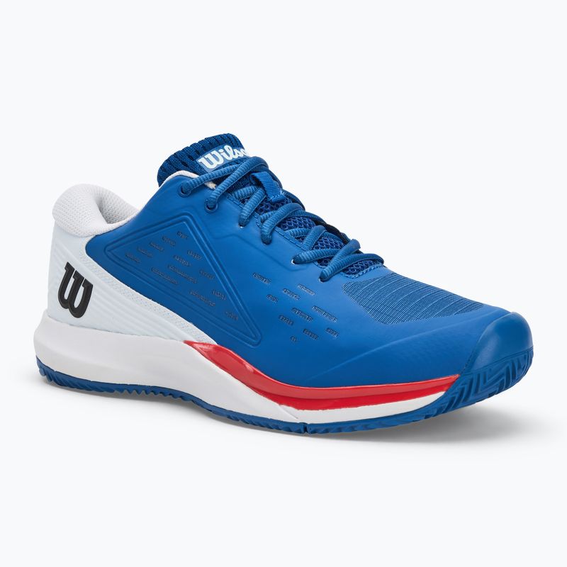 Wilson Rush Pro Ace Clay bărbați pantofi de tenis deja vu albastru / alb / infraroșu