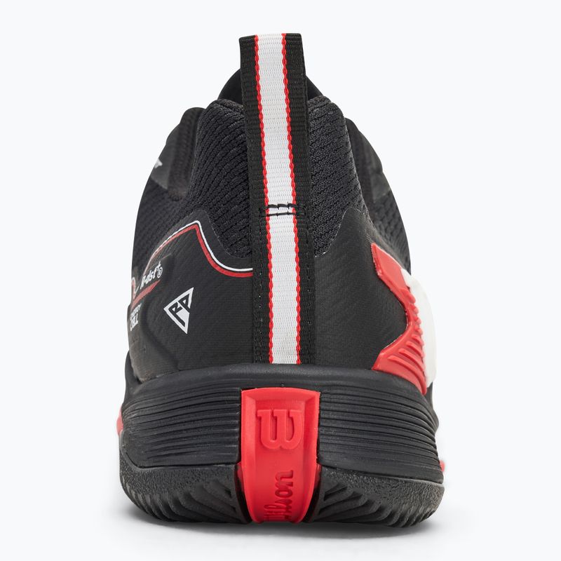 Pantofi de tenis pentru bărbați Wilson Rush Pro 4.5 negru/infrared/alb 6