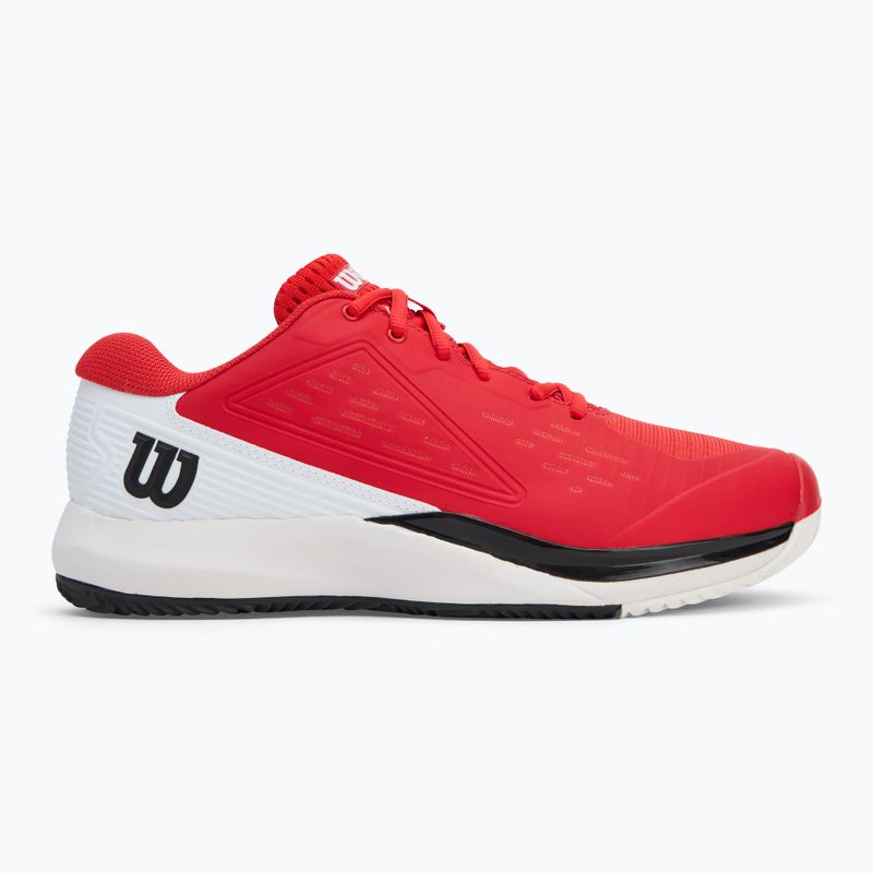 Pantofi de tenis pentru bărbați Wilson Rush Pro Ace Clay negru/ bosfor/ alb 2