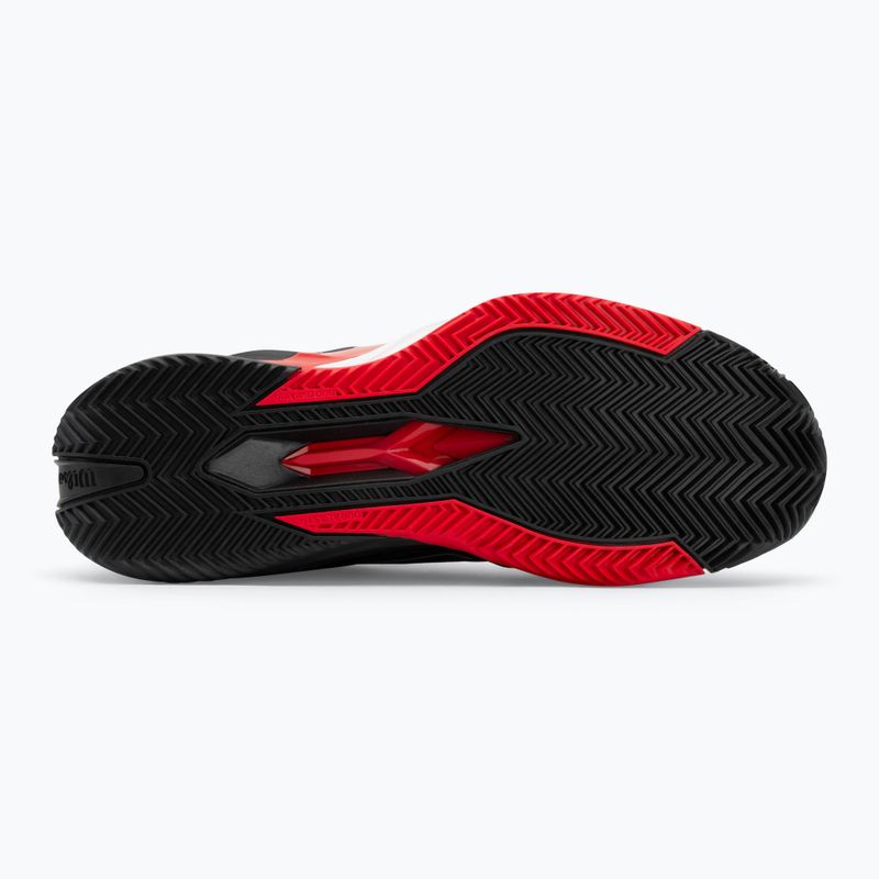 Pantofi de tenis pentru bărbați Wilson Rush Pro 4.5 Clay negru / infraroșu / alb 5