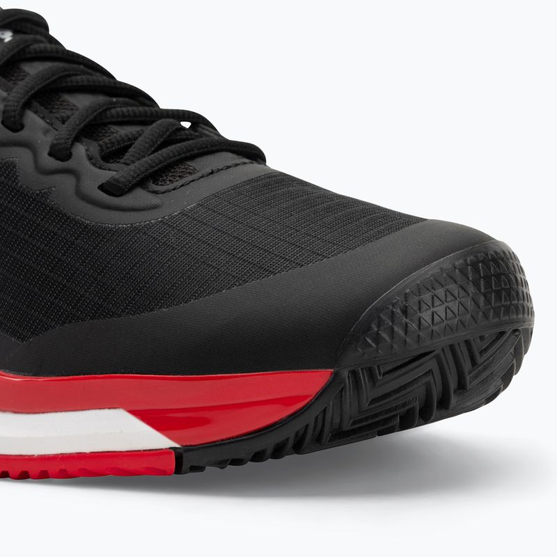Pantofi de tenis pentru bărbați Wilson Rush Pro 4.5 Clay negru / infraroșu / alb 7
