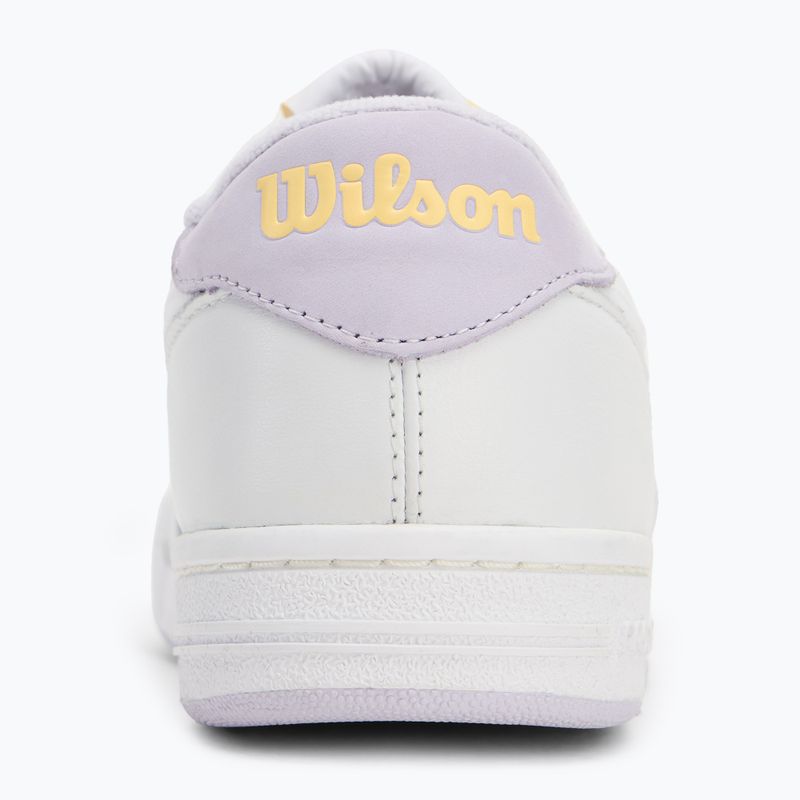 Pantofi pentru femei Wilson Pro Staff 87 Mesh W alb/ albastru lavanda/ lumina soarelui 6