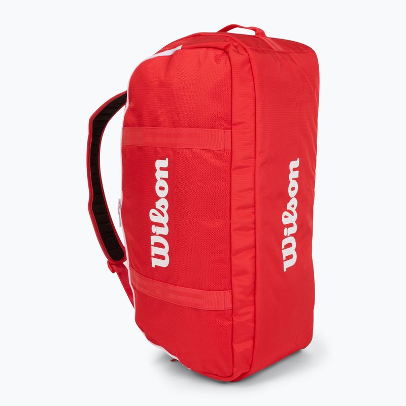 Geantă de tenis Wilson Super Tour Red Coaches Duffel red 2