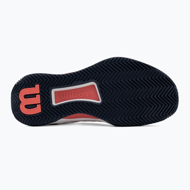 Pantofi de tenis pentru femei Wilson Intrigue Tour Clay W alb/ navy blazer/ dubarry 4