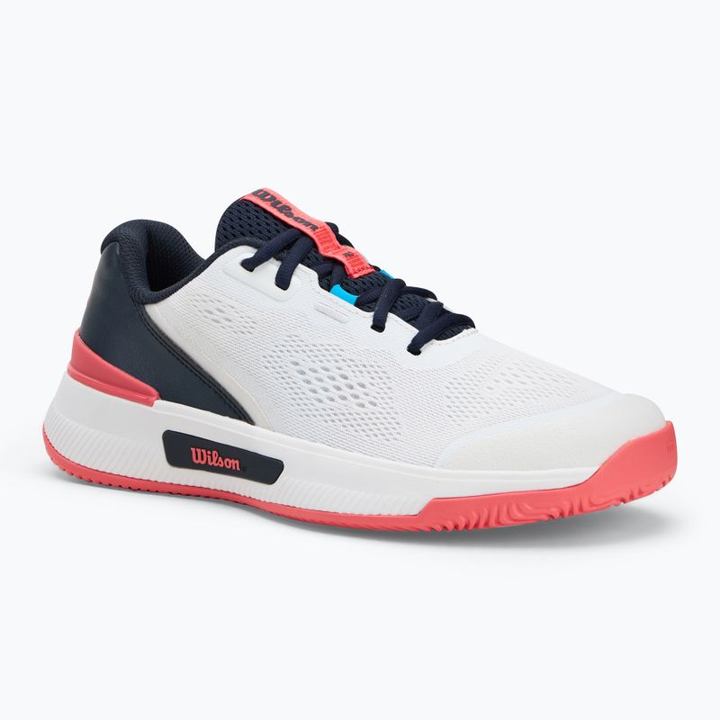 Pantofi de tenis pentru femei Wilson Intrigue Pro W alb/ navy blazer/ dubarry