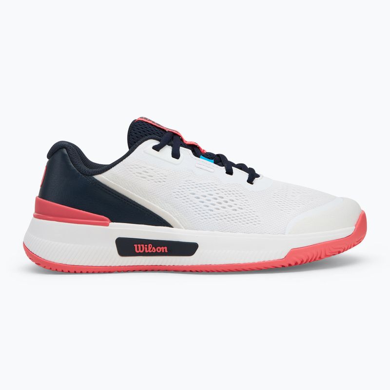 Pantofi de tenis pentru femei Wilson Intrigue Pro W alb/ navy blazer/ dubarry 2