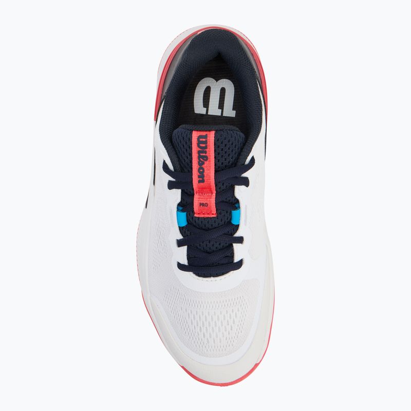 Pantofi de tenis pentru femei Wilson Intrigue Pro W alb/ navy blazer/ dubarry 5