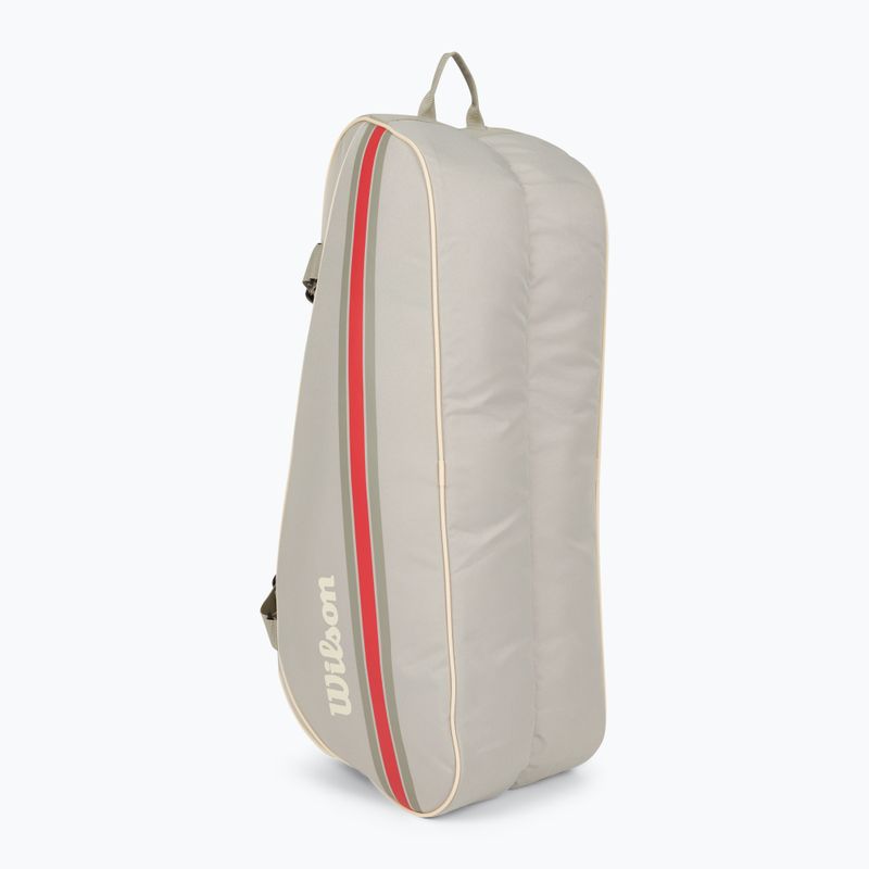 Geantă de tenis Wilson Team 6PK oatmilk 2