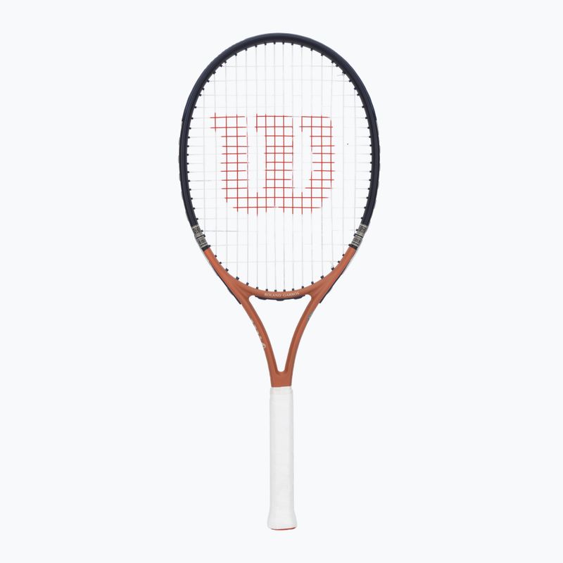 Rachetă de tenis pentru copii Wilson Roland Garros Elite Comp Jr 26 navy/orange