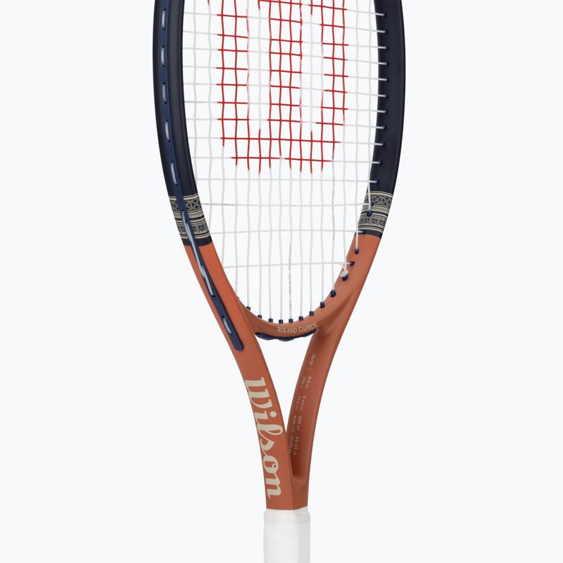 Rachetă de tenis pentru copii Wilson Roland Garros Elite Comp Jr 26 navy/orange 4