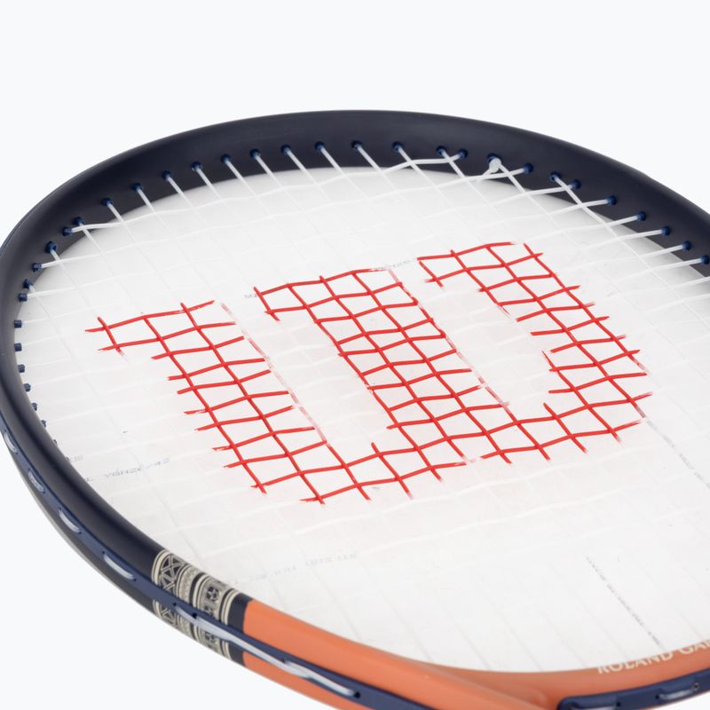 Rachetă de tenis pentru copii Wilson Roland Garros Elite Comp Jr 26 navy/orange 5
