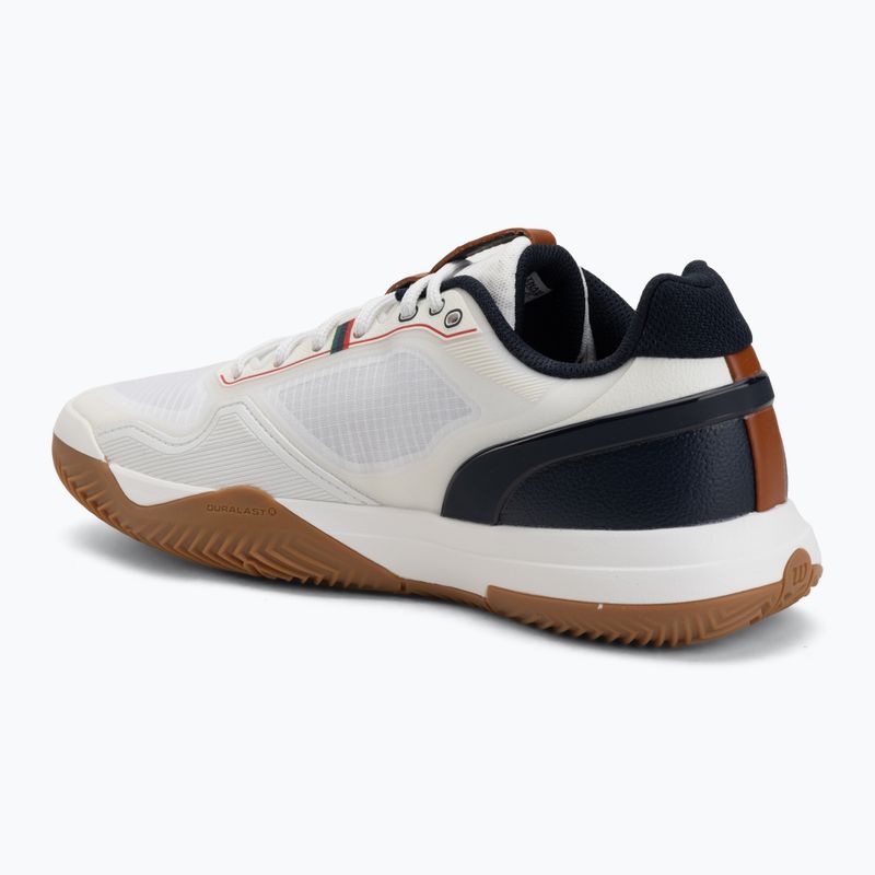 Încălțăminte de tenis pentru bărbați Wilson Rush Pro 5 Clay white/navy blazer/gum 3