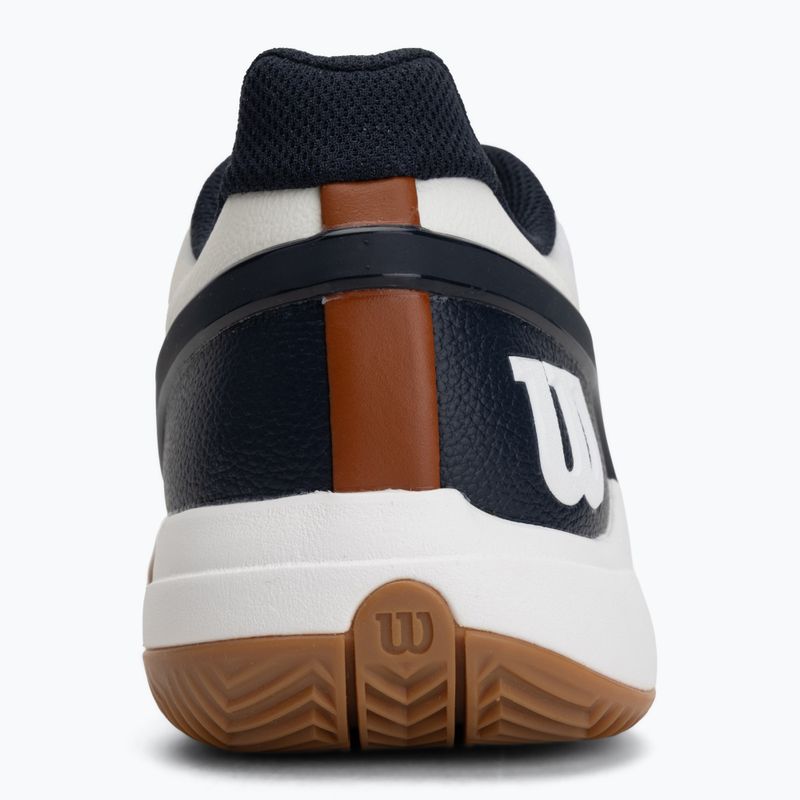Încălțăminte de tenis pentru bărbați Wilson Rush Pro 5 Clay white/navy blazer/gum 6