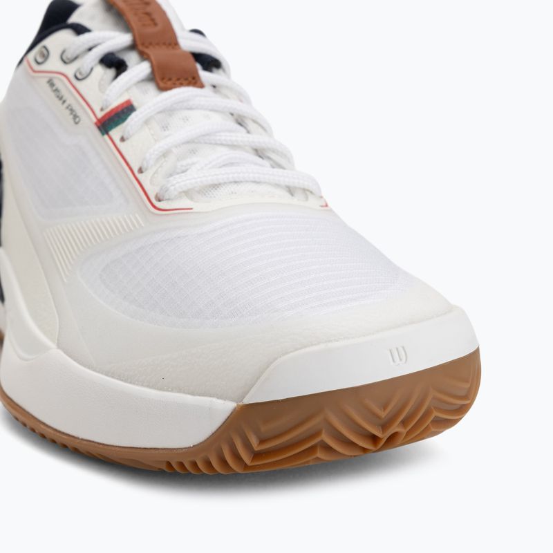 Încălțăminte de tenis pentru bărbați Wilson Rush Pro 5 Clay white/navy blazer/gum 7