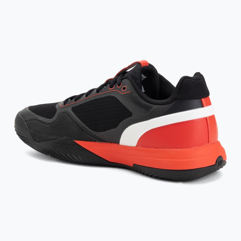 Încălțăminte de padel pentru bărbați Wilson Rush Pro 5 black/infrared/white 3