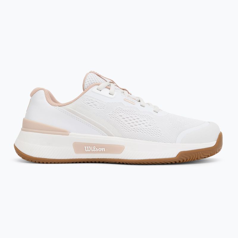 Încălțăminte de tenis pentru femei Wilson Intrigue Pro white/cameo rose/gum 2