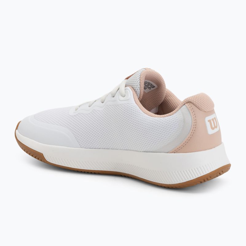 Încălțăminte de tenis pentru femei Wilson Intrigue Lite white/cameo rose/gum 3