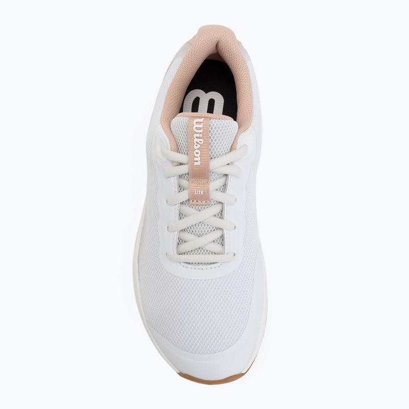 Încălțăminte de tenis pentru femei Wilson Intrigue Lite white/cameo rose/gum 5