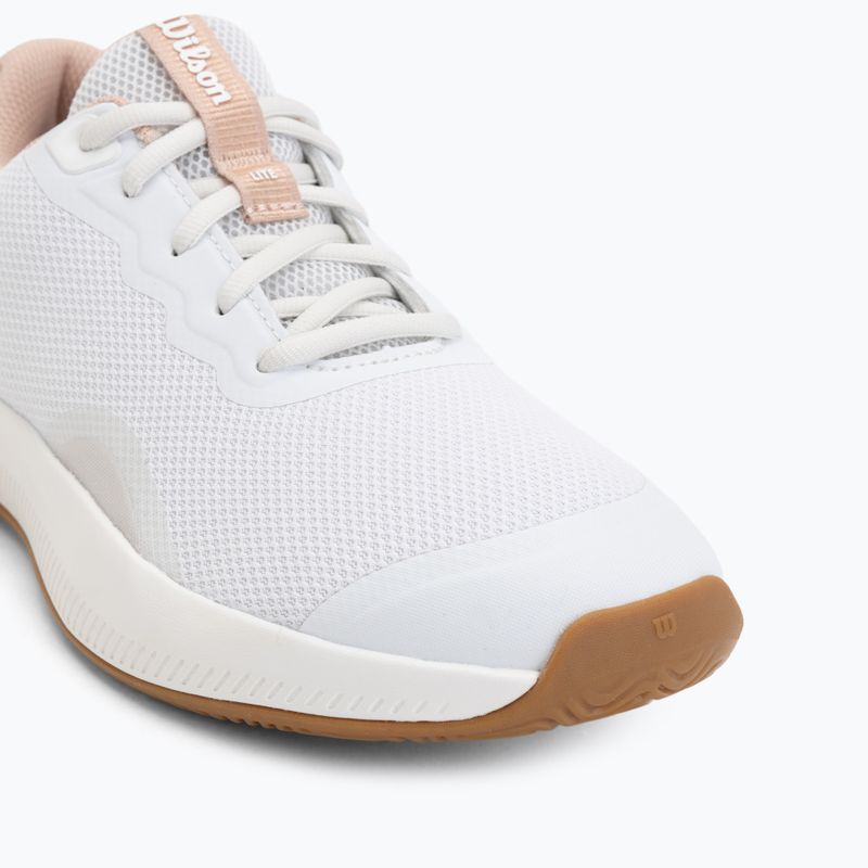 Încălțăminte de tenis pentru femei Wilson Intrigue Lite white/cameo rose/gum 7