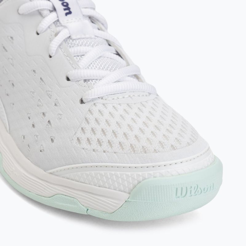 Încălțăminte de tenis pentru copii Wilson Rush Pro Ace L Jr white/bay/skip blue 7