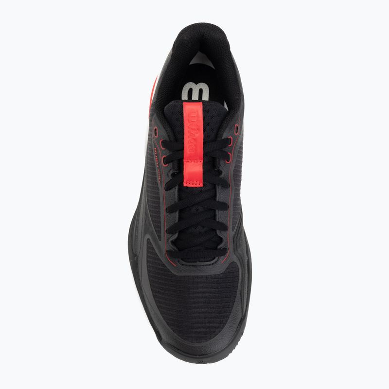 Încălțăminte de tenis pentru bărbați Wilson Rush Pro 5 Clay black/infrared/white 5
