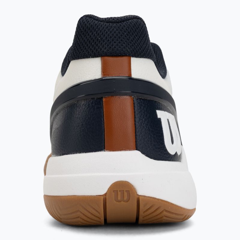 Încălțăminte de tenis pentru bărbați Wilson Rush Pro 5 white/navy blazer/gum 6