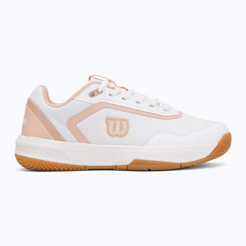 Încălțăminte de tenis pentru femei Wilson Courtglide white/cameo rose/gum 2