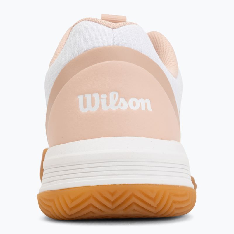 Încălțăminte de tenis pentru femei Wilson Courtglide white/cameo rose/gum 6