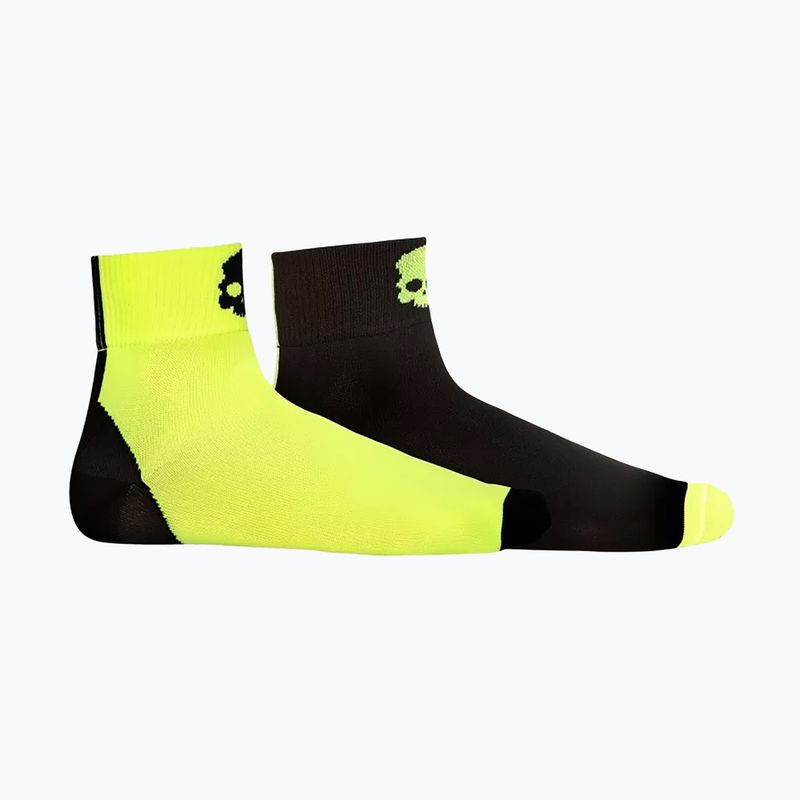 Șosete de tenis pentru bărbați HYDROGEN Box Performance 2 perechi negru/galben R03800D56 8