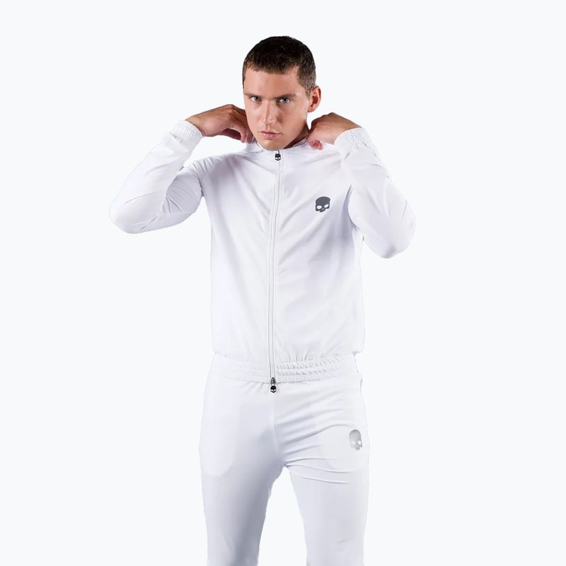 Hanorac de tenis pentru bărbați Hydrogen Tech FZ alb TC0003001 10