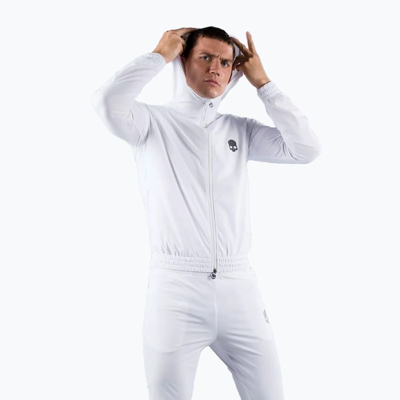 Hanorac de tenis pentru bărbați Hydrogen Tech FZ alb TC0003001 6