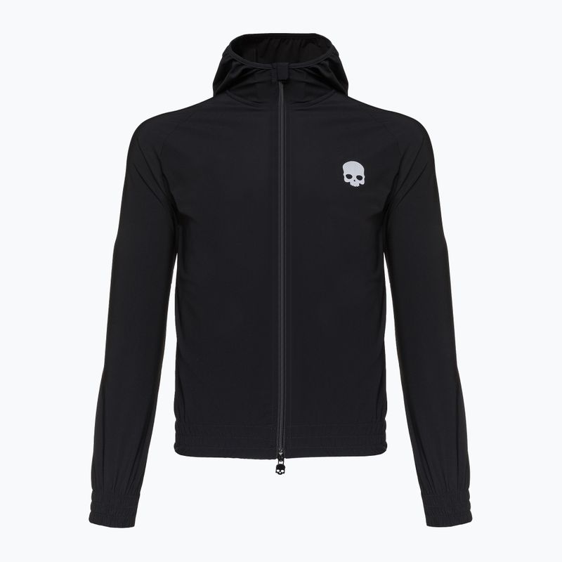 Hanorac de tenis pentru bărbați Hydrogen Tech FZ negru TC0003007