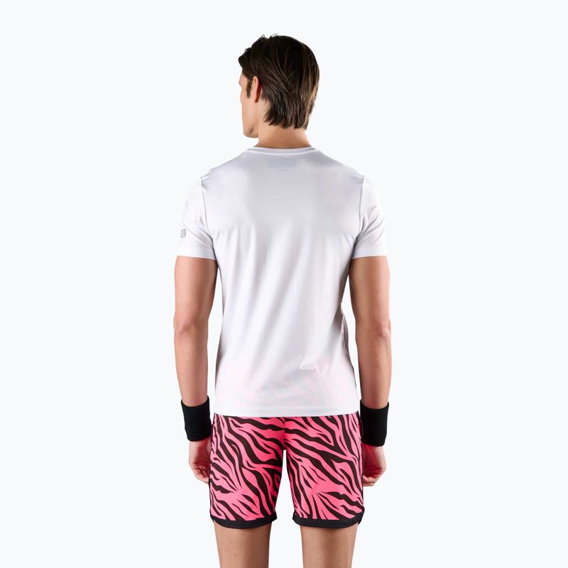Tricou de tenis pentru bărbați HYDROGEN Basic Tech Tee alb 2