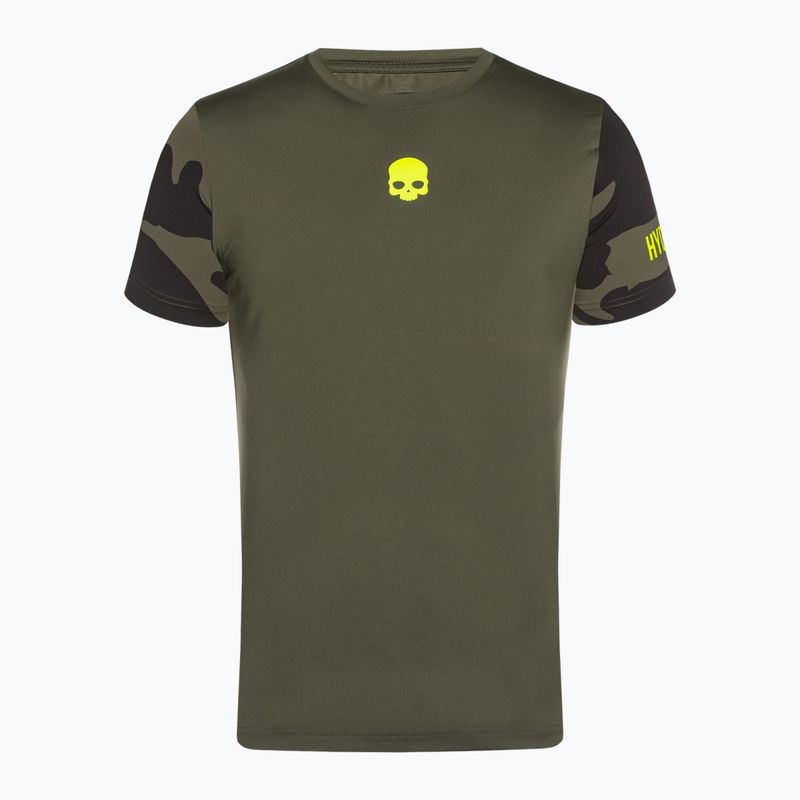 Tricou de tenis pentru bărbați HYDROGEN Camo Tech green T00514397 4