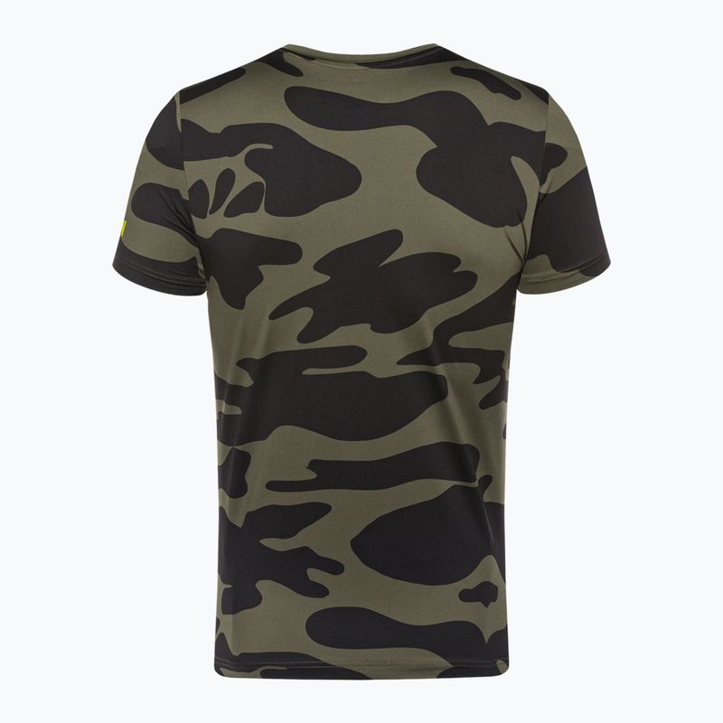 Tricou de tenis pentru bărbați HYDROGEN Camo Tech green T00514397 5